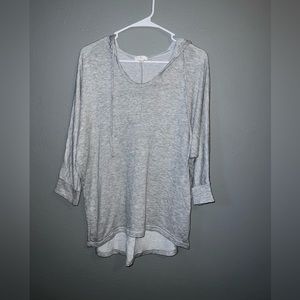 Gray Women's Hoodie Sweatshirt